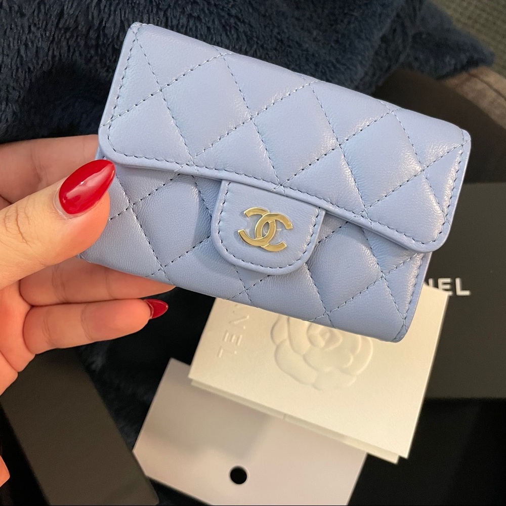 Chanel timeless classic flap cardholder (Rare)
